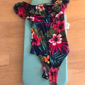 Floral Multicolor Bodysuit